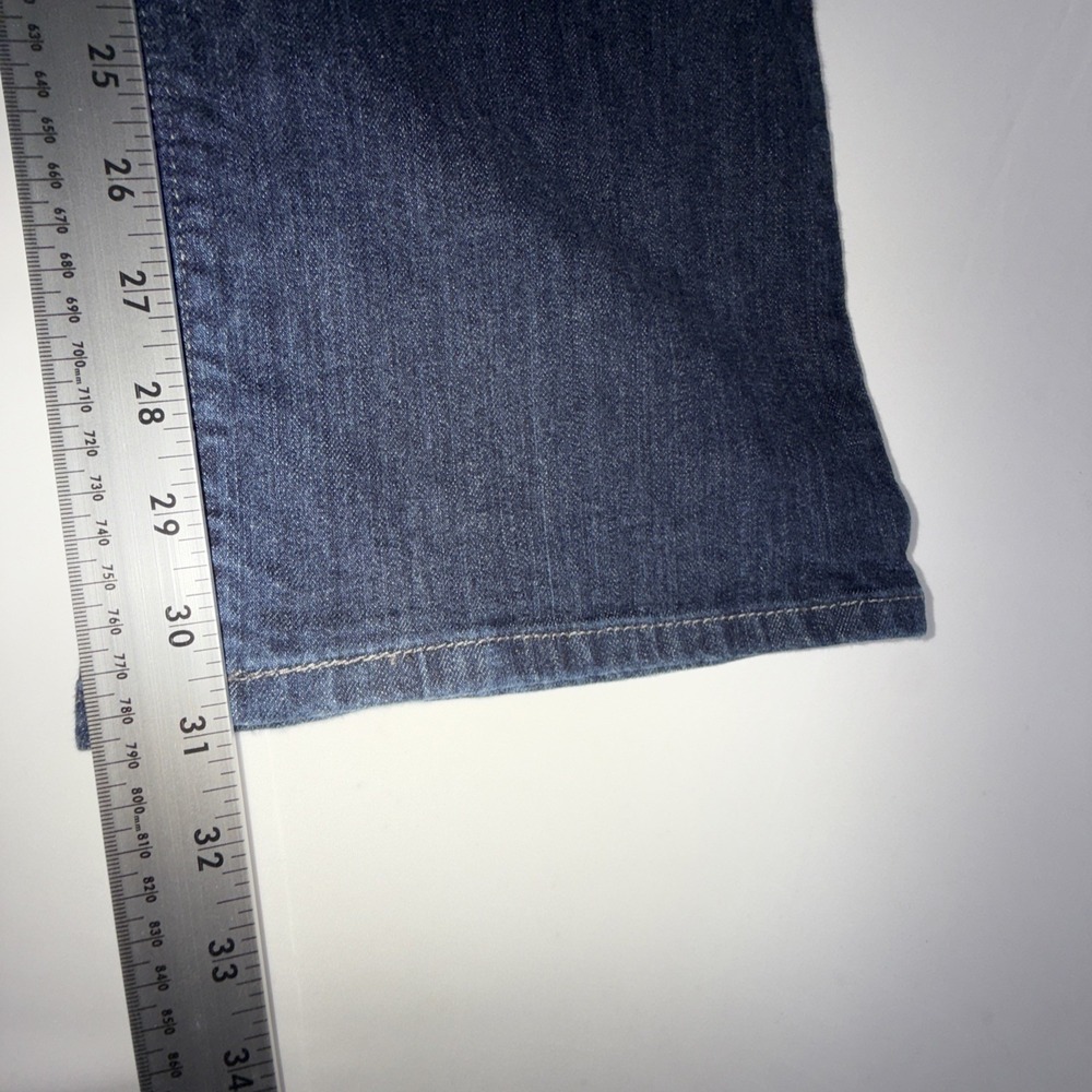 Levis 515 Bootcut Jeans Womens 12M Blue Denim Cotton Blend Mid Rise 5 Pockets - Picture 9 of 10